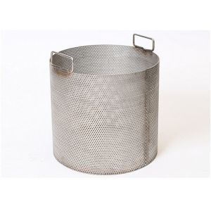 Plain Weave Basket Strainer Screen For Industrial Filtration