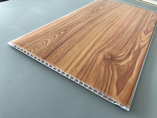 Quality Wood Transfer Printing 250mm Decorative PVC Panels Waterproof Ceiling wholesale