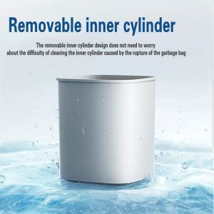 17.5L Smart Trash Can Indoor Self Changing Garbage Can Rectangular