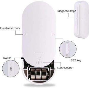Wireless Anti Theft Alarm Sensor magnetic door window alarm for home security