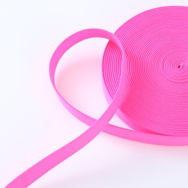 Factory Cheap price Custom logo women underwear bias fold over Waist band nylon elastic Woven Tape webbing