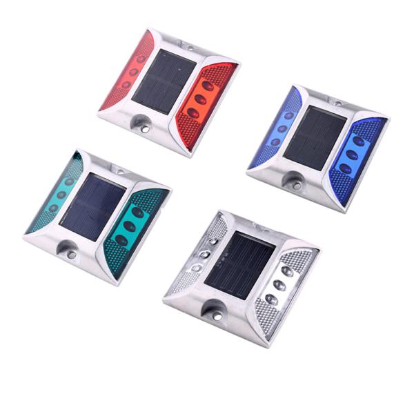 Highway White Road Cat Eyes Reflectors Adhesive Road Safety Stud with High