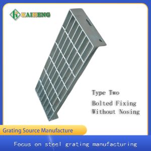 China OEM 30mm Pitch Bearing Bars Steel Grate Stair Treads T2 For Ladder on sale