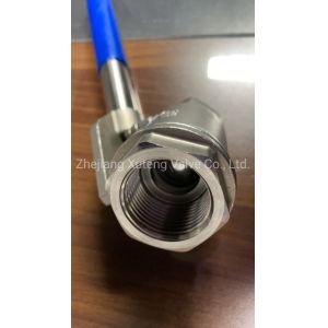 Xtv Coc / ISO/CE Full Bore 1500wog BSPT Spring Return Handle 2PC Ball Valve