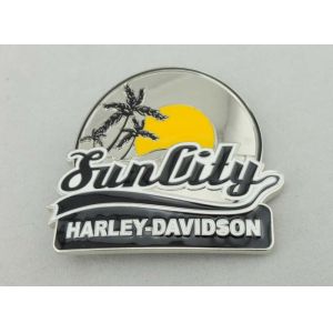 Harley Davidson Belt Custom Made Belt Buckles With Enamel For Decoration