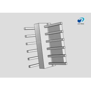 PCB Mount Header, Right Angle, Wire-to-Board, 6 Position, 3.96mm Pitch, Tin,