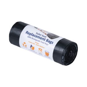 China 100% Compostable Biodegradable Cornstarch Wholesale High Quality Sustainable Eco Friendly Custom Printed Garbage Waste Bag on sale