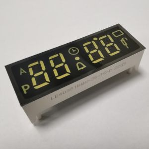 7 Segment LED Display 4 Digit Ultra White Common Anode for Built-in Oven Timer