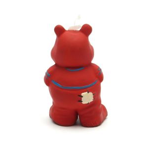 Cheap Eye Catching Latex Pet Toys Red Hippo Pet Rubber Duck Dog Toy Eco-Friendly for sale