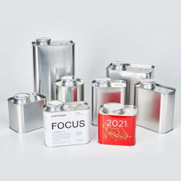 Empty Metal Coffee Tin Can Coffee Tin Box Round Tin Can Coffee Tin Containers