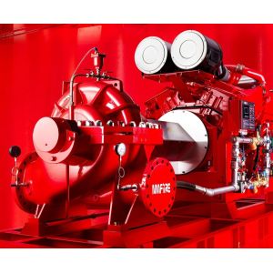 Cheap SCF300-250-500 Powerful Diesel Engine Fire Pump With 5000gpm Flow And132-218PSI UL NFPA20 Horizontal Split Case 12x10&quot; for sale