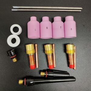 Durable 54N Ceramic Nozzle Kit for WP17/18/26 Essential TIG Welding Torch