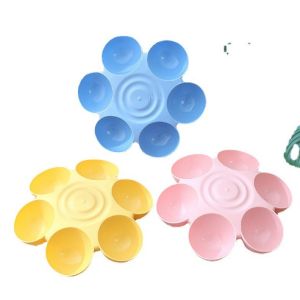 Removable Multiple Cat Feeder Bowls ABS For Food Water