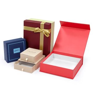 Personalized Luxury Gift Packaging Custom Magnetic Rigid Paper Box With Magnetic