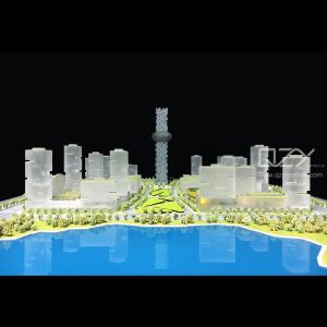 Scale Acrylic Model Architecture 1/500 Conceptual Design OEM