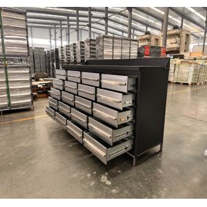 Cold Rolled Steel 20 Drawer Tool Cabinet for Organization of Workshop and Garage