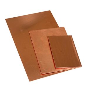 Rectangular C51000 1mm Copper Sheet Surfaces Decoration Customized Size