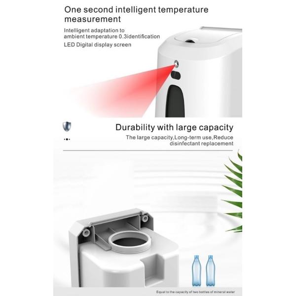 Stainless Steel Refillable Bottle 0.5W No Touch Soap Dispenser