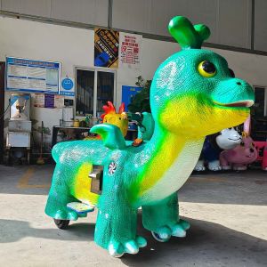 Customization Electric Animatronic Dinosaur Ride Remote Control for Kids