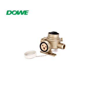 500V Marine CZKH109 Brass Socket With Switch Grounding Device