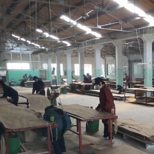 Fancy Black Pearl Wood Veneer BP-X2003 New Design 3100mm Length For Wood Door