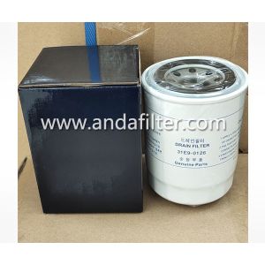 China High Quality Hydraulic Oil Filter For Hyundai 31E9-0126 31E9-0126-A on sale