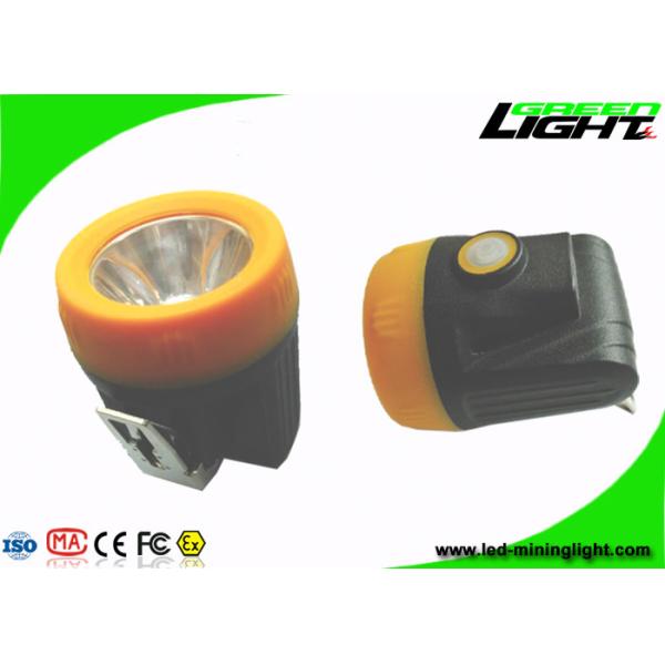 Waterproof IP68 Cordless Mining Cap Lamps 10000 Lux ABS Material With USB