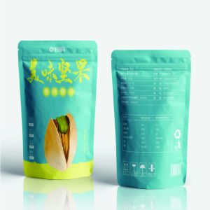 Digital Print Foil Food Packing Pouches Stand Up With Zipper
