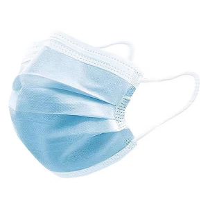 China Non Woven Disposable Face Mask Blue And White Safe Type Prevent Virus on sale