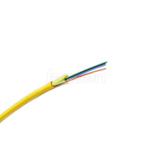Soft / Flexible Indoor Optical Fiber Cable Multimode 50 / 125 OM4 For Cabling