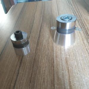 Cheap 200K High Power Ultrasonic Transducer 42mm Length Industry Cleaning Devices for sale
