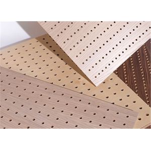 6ft Width 10mm MDF Pegboard For Noise Reduction