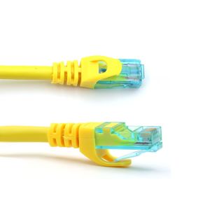 WONTERM 23AWG Yellow Patch Cord UTP Cat6 Cable Jump cable connect computer with