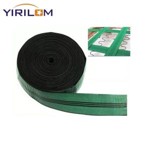 Green Upholstery Elastic Webbing Stretch Band For Sofa Couch