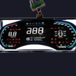 Mono Stn 3.3V TFT LCD Circular Display Module FSTN Positive For Car