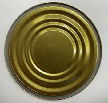 Quality Silver Gold Organosol Paste Tinplate Metal Cans Lid Bottom Cover Tin Lid wholesale