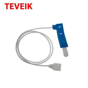 Cheap Disposable Spo2 Sensor nell-core Probes Db 7 Pin 0.9m With Self Adhesive Buckle for sale