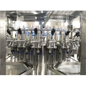 2000 - 8000bph Automatic Rotary Bottle Washing Machine For Inner And Outer