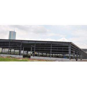 China Anti-corrosion Industrial Steel Building With Galvanization Plus Primer on sale