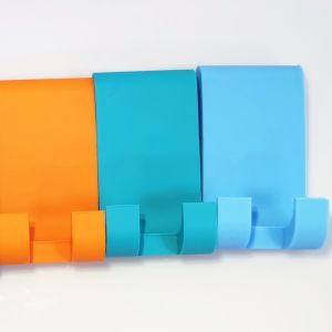 Silicon Rubber No Drilling Required Towel Hook Glass Window Squeegee Hanging