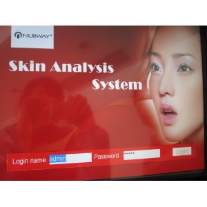 2,000,000 pixel Skin analyzer machine digital analysis software polarizing lens