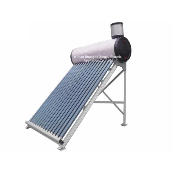 High Quality 100-300 Liter Unpressurized Solar Hot Water Heater Electric Powered