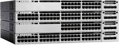 WS-C3850-48F-S Layer 3 48 Port Full PoE Gigabit Ethernet Networking Switch IP