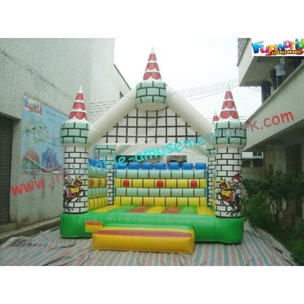 Quality CE / EN14960 Hiring Bouncy Castles Beautiful Printing Inflatable Jumper wholesale