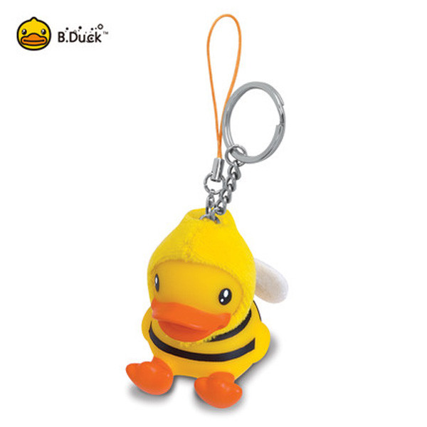Quality PVC 3D Plastic Animal Keychains Silk screen printing 4.5×5×5.5cm Size wholesale