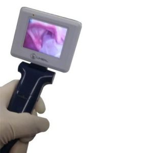 Portable video laryngoscope with 3pcs reusable blade