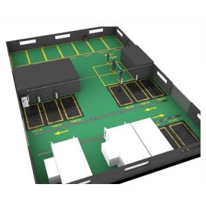 7500W Dust Collector For Garage Shop 380 Volt 3PH 1000mm Length