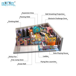 EPARK Manufacturer Factory Custom Design Children's Soft Play Center Indoor Soft