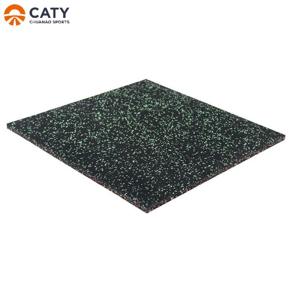 Quality Recyclable Gym Flooring Mats Nontoxic , Wear Resistant Rubber Athletic Flooring wholesale