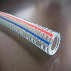 China PVC Steel Wire Reinforced Hose/Steel Wire Braided PVC Hose/PVC Spring Hose on sale